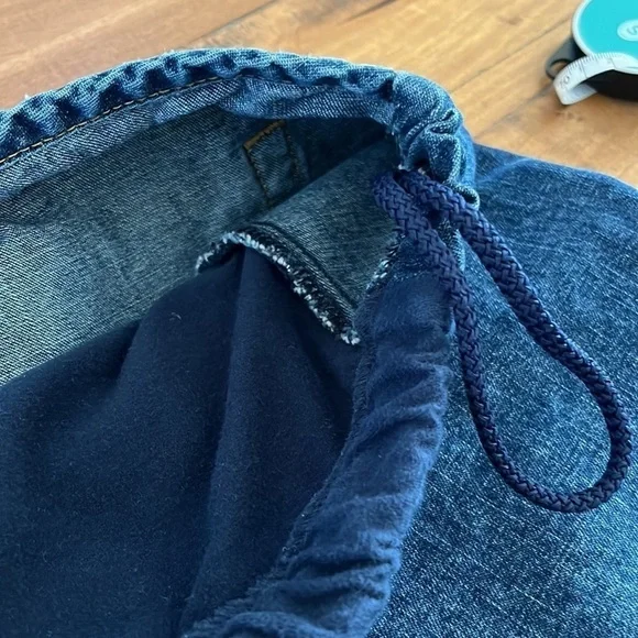 Motherhood maternity drawstring jeans, size medium, good condition - Picture 5 of 7